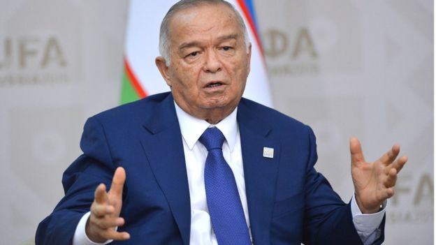 Thousands of Tashkent residents say last farewell to President Karimov 